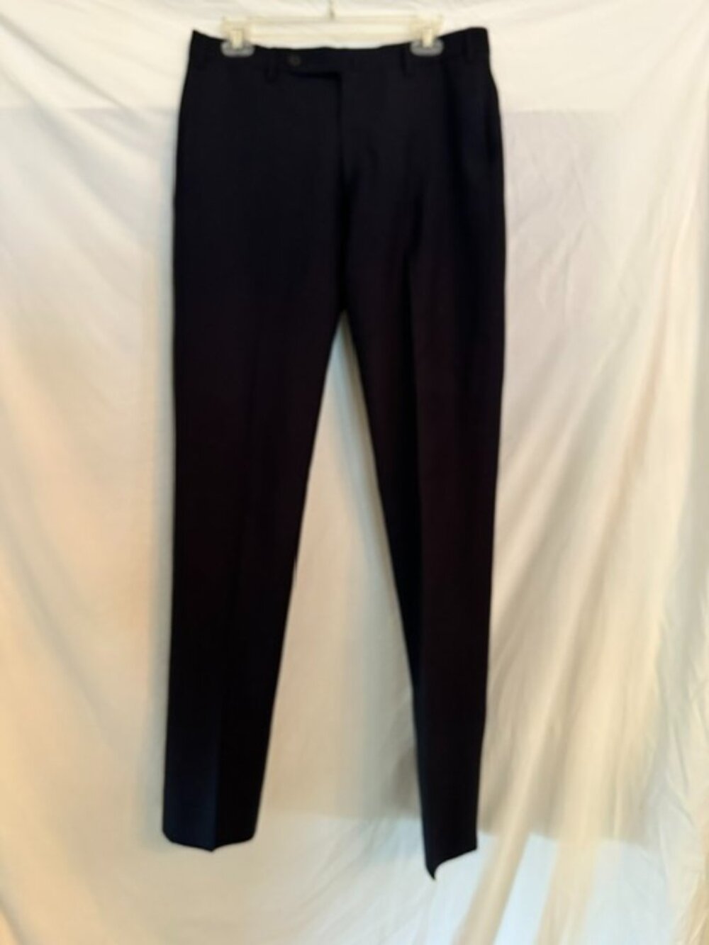 Sid Mashburn Navy 100% Wool Dress Pants Made Italy Men's 32